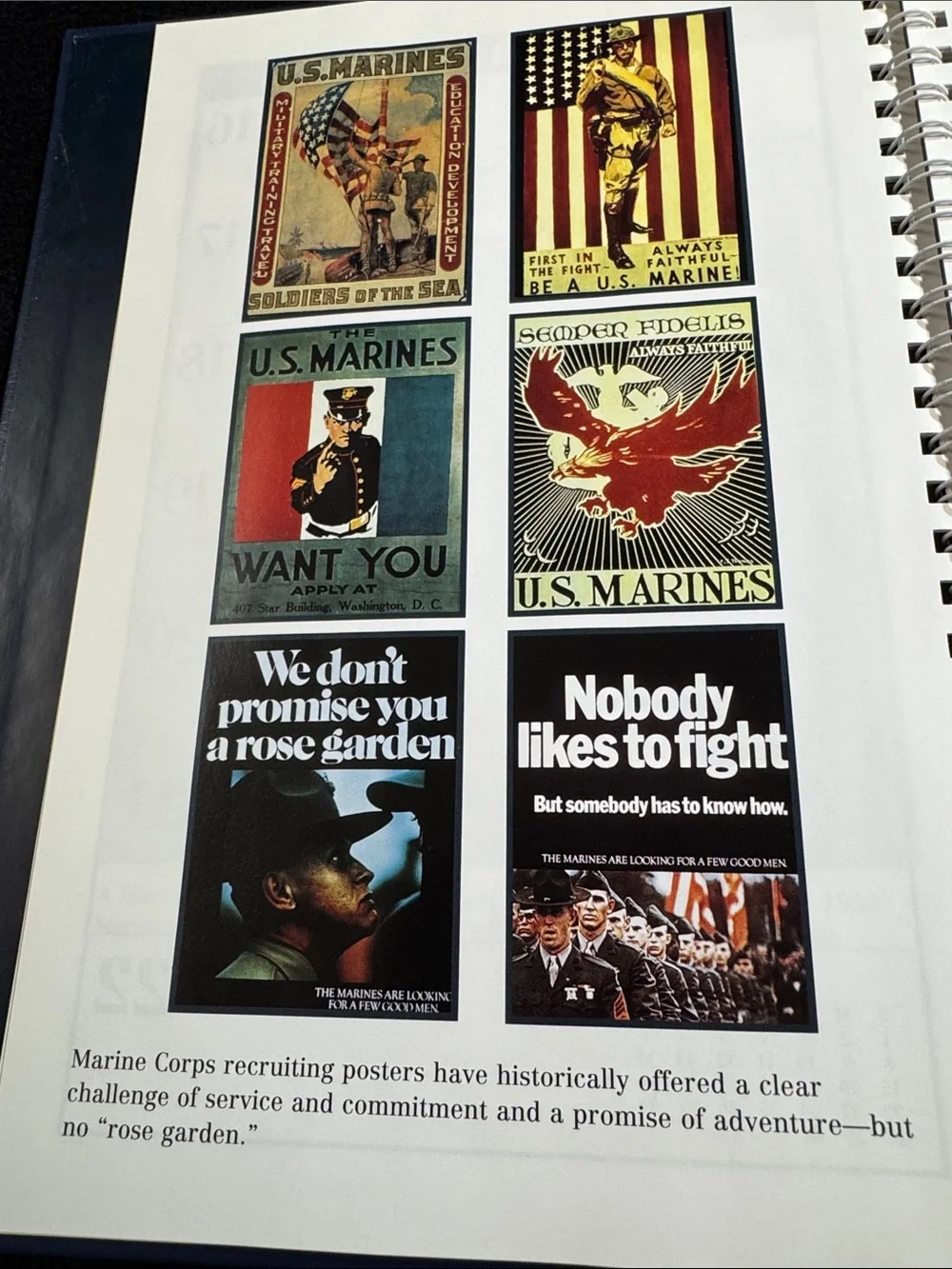 United States Marines 2006 Blue Calendar Book